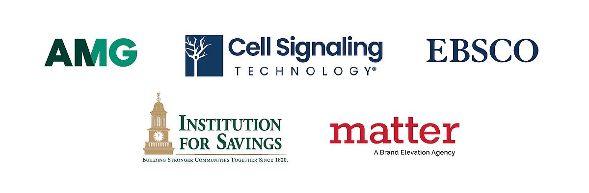 AMG, Cell Signaling, EBSCO, Institution for Savings, Matter