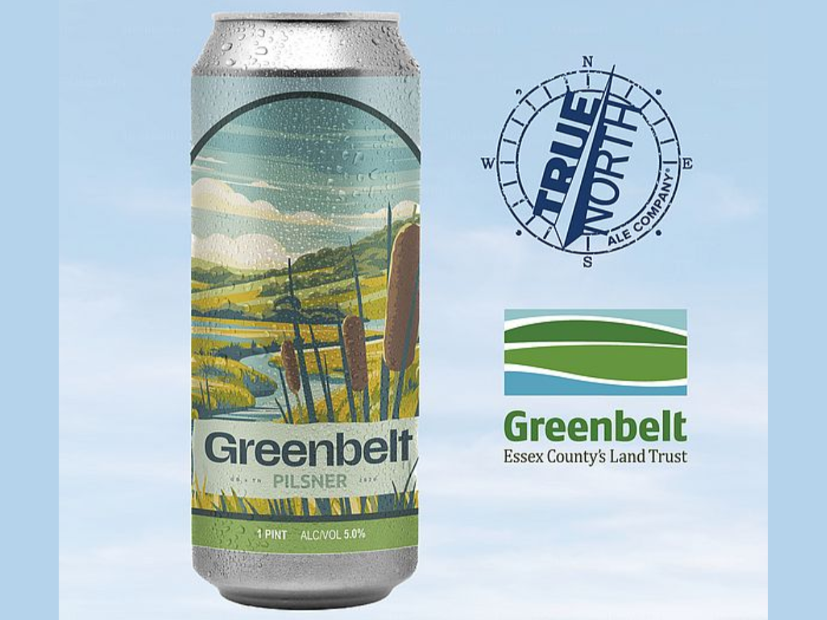 Greenbelt branded Pilsner beer
